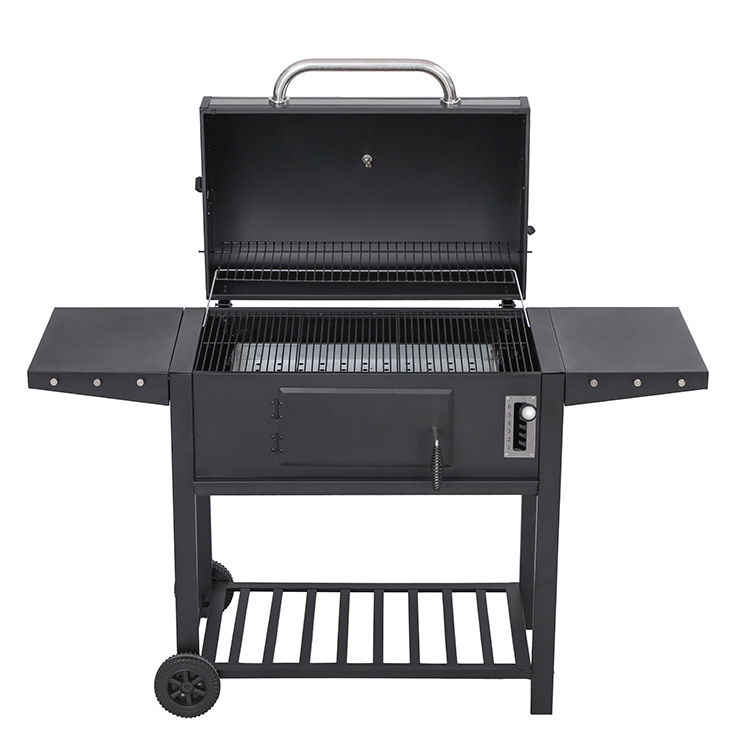 فولڈ ایبل سائیڈ شیلف BBQ چارکول گرل